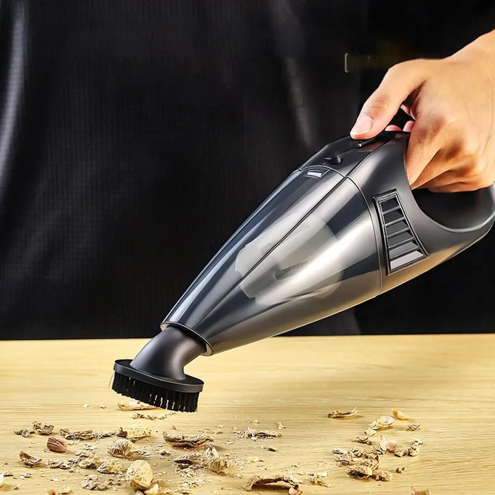 

Портативный ручной автомобильный пылесос, Аккумуляторный бытовой пылесос для сухой и влажной уборки