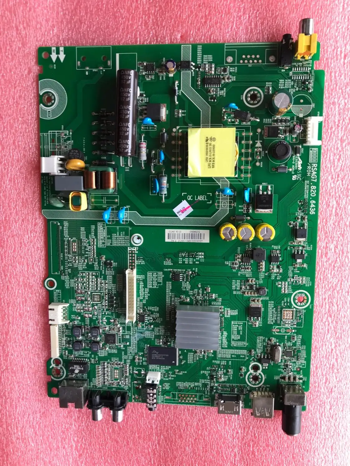 

Original LED32K2000 (BOM2) 184713 motherboard RSAG7.820.6436 screen HD315DH-E72