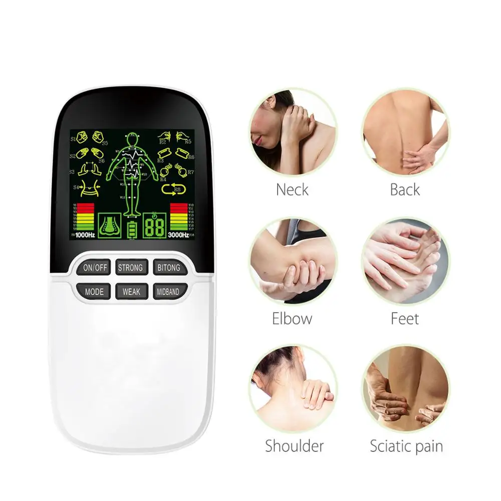 Цифровой массажер с двумя портами узел натяжителя перезаряжаемый для