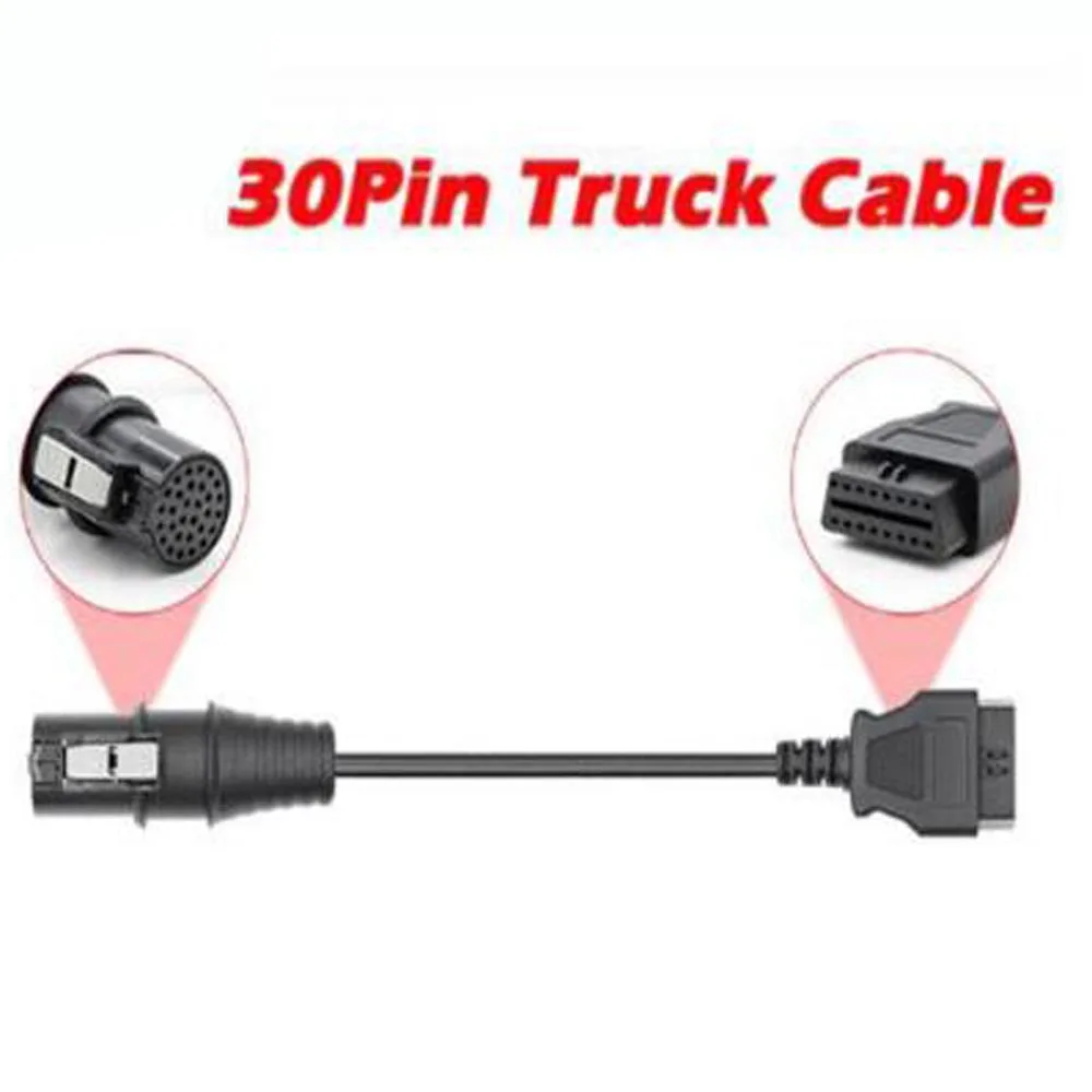 Новый OBD OBD2 16Pin адаптер для IVECO 30Pin женский грузовик кабель OBDii разъем ГРУЗОВИКА 30