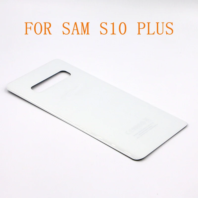 Electermi 10 шт. БЕСПЛАТНАЯ ДОСТАВКА S10 plus + задняя крышка корпуса батарея настоящая