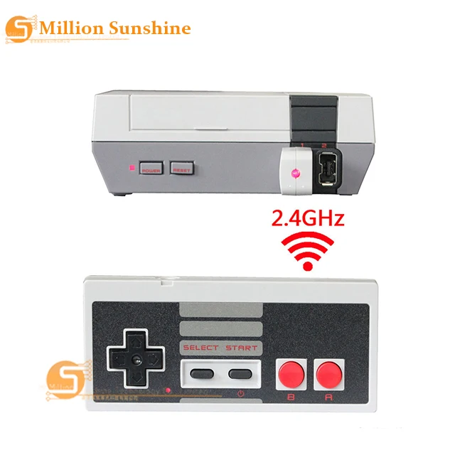 Беспроводной игровой джойстик 2 4 ГГц для игр NES Classic Mini Edition Nintendo с турбокнопкой