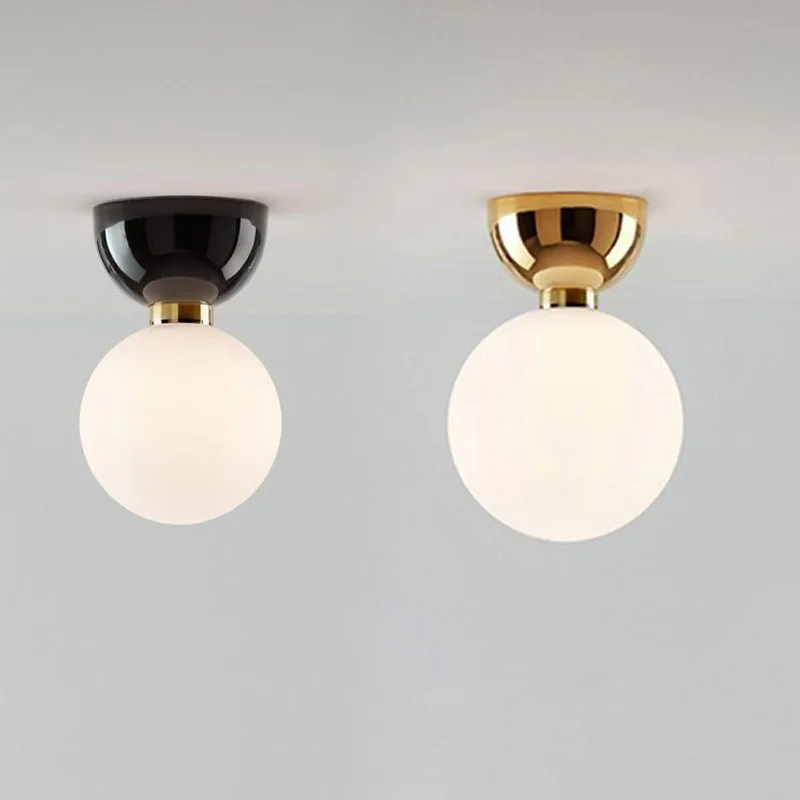 Скандинавский потолочный светильник для входа в крыльцо Современная