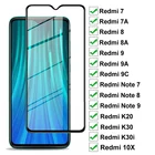 Защитное стекло 9D для Xiaomi Redmi 9A, 9C, 7A, 8A, 10X, K20, K30 Pro, K30i, Redmi Note 8T, 9S, 7, 8, 9 Pro Max