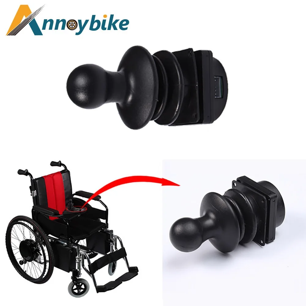 360 Degrees Joystick Controller for Brush Motor 24v 200w Electric Wheelchair Motor DC Brush 30Nm Gear Motor With Manual Clutch