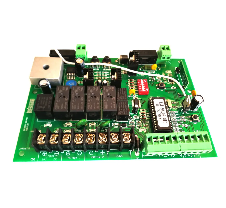 motherboard PCB motor controller circuit board card for swing gate opener motor 24VDC input power(KEYFOBS optional)