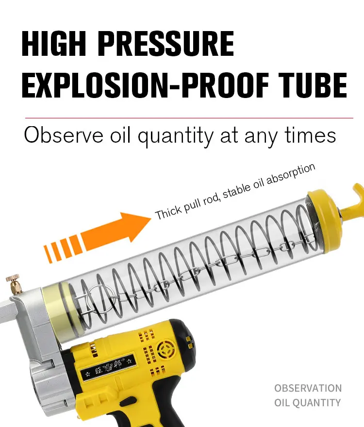 Пистолет смазочный беспроводной 20 в с аккумулятором и зарядным устройством| |