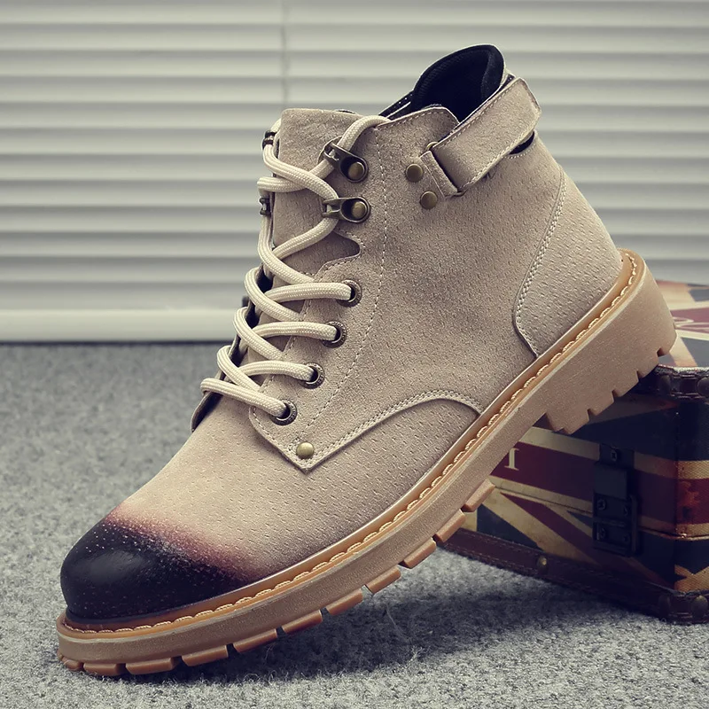 Новинка Мужские военные ботинки Армейские мужские ботильоны из натуральной кожи