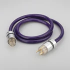 Кабель питания Audiocrast P102 6N OCC AC, чистая медь, европейский стандарт, разъем питания ЕС, шнур питания Schuko, Hi-Fi