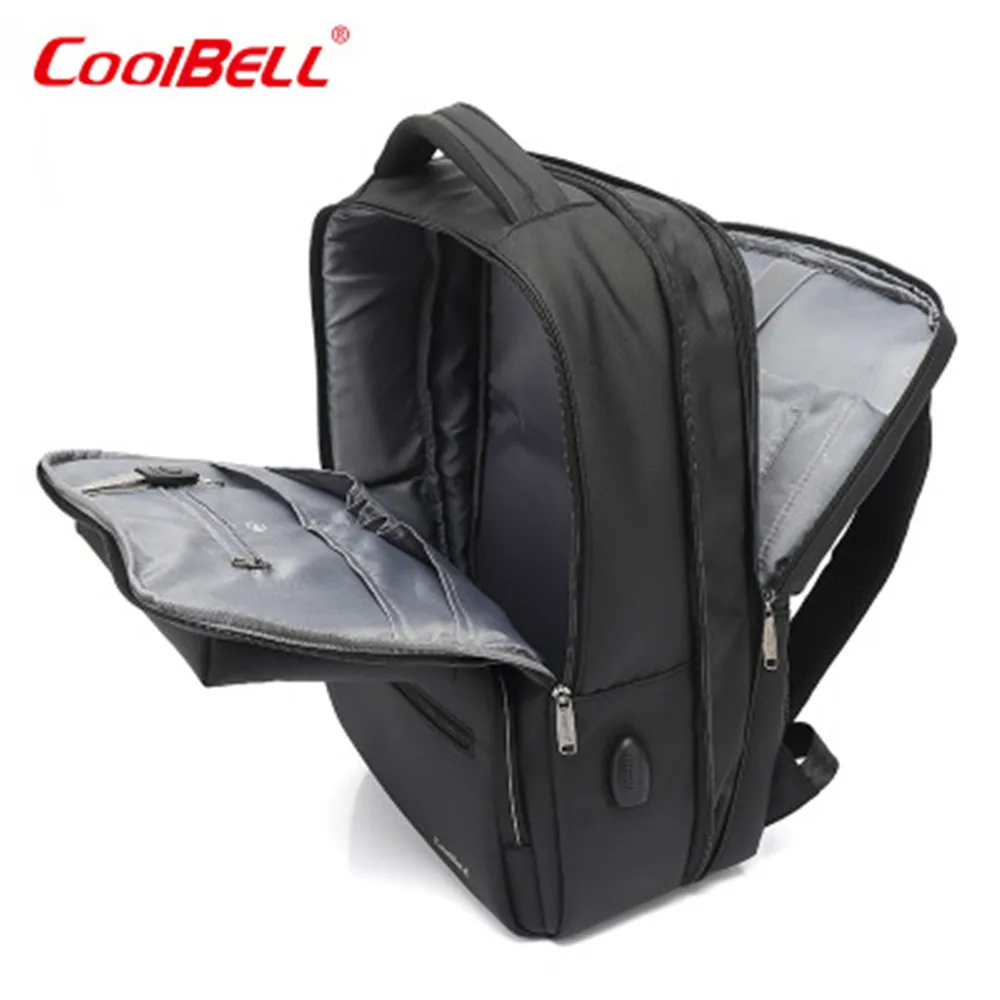 COOLBELL Рюкзак 15 6 дюймов ноутбук рюкзак модный для деловых поздок мульти функция