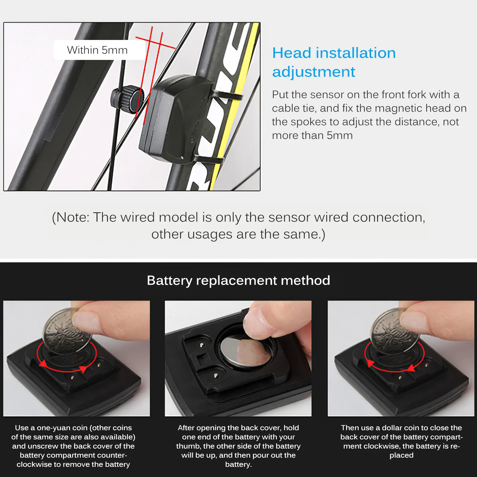 

Waterproof Bicycle Computer Wireless And Wired MTB Bike Cycling Odometer Stopwatch Speedometer Watch LED Digital Rate