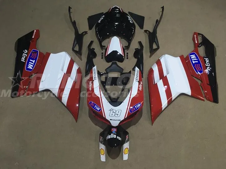 

4 подарка, новый комплект обтекателей ABS для Ducati 848 evo 1098 1198 1198s 2007 2008 2009 2010 2011 2012 номер 69