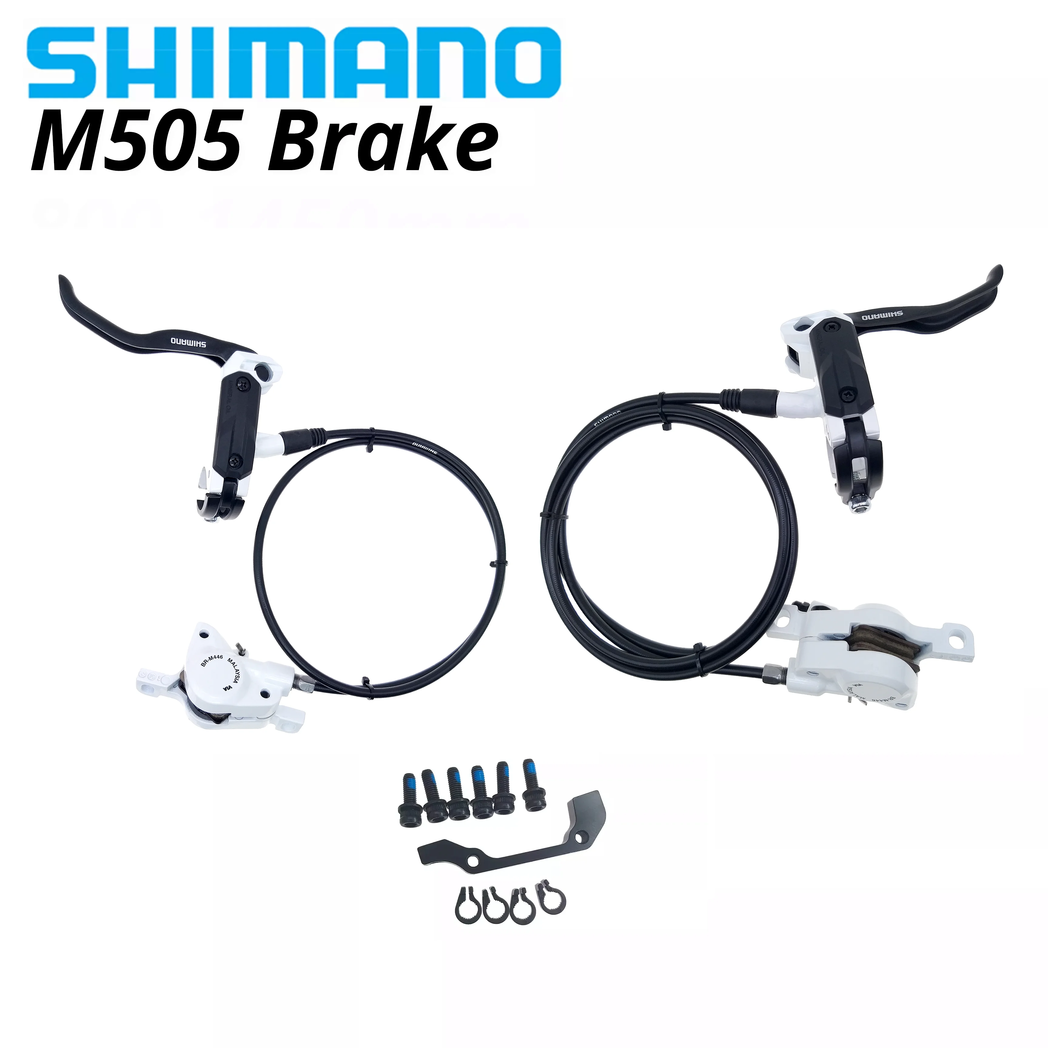 Тормозной суппорт Shimano Alivio M505 BL гидравлический дисковый тормоз BR M446 для горного