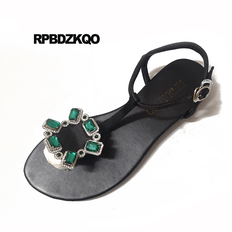 горный хрусталь дизайнерские сандалии женщины люкс 2017 драгоценный камень