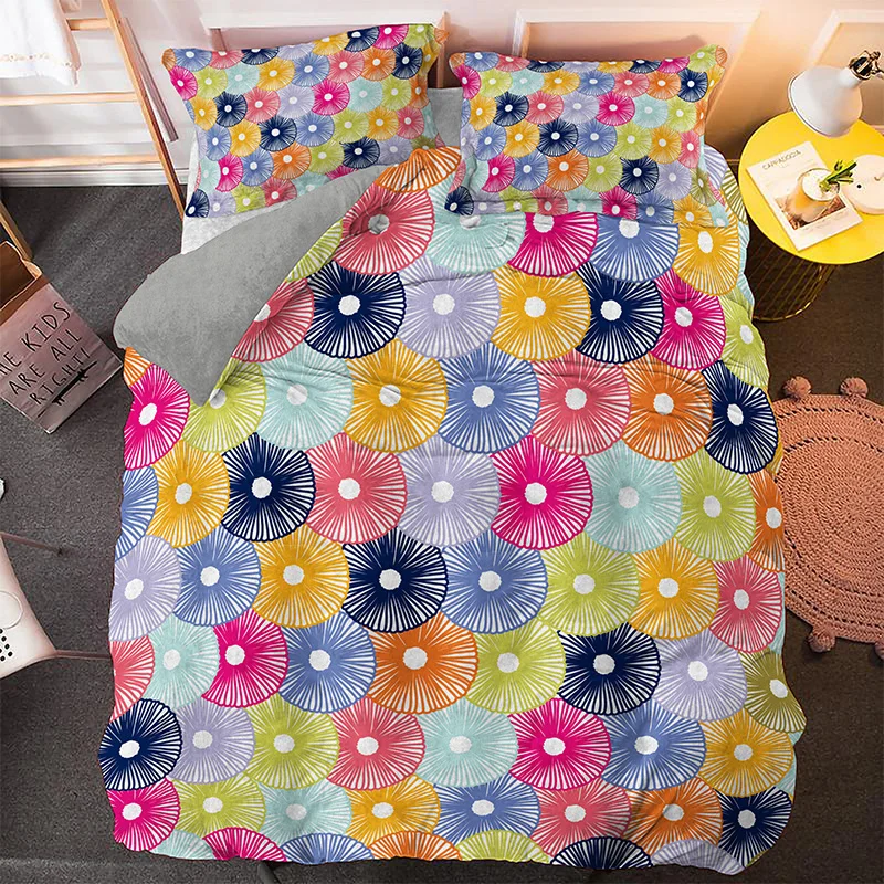 

3D Cartoon Kids Bedding Set King Duvet Cover Sets For Children Home Textiles fashion Bedclothes 2/3pcs Drop Shipping CN(Origin)