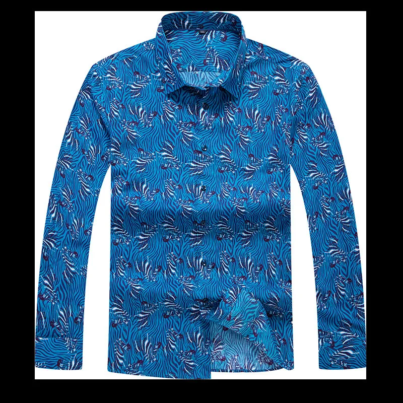 

plus size 8XL 7XL long sleeve 100% cotton easy care Loose fit business men casual shirts high quality comfortable