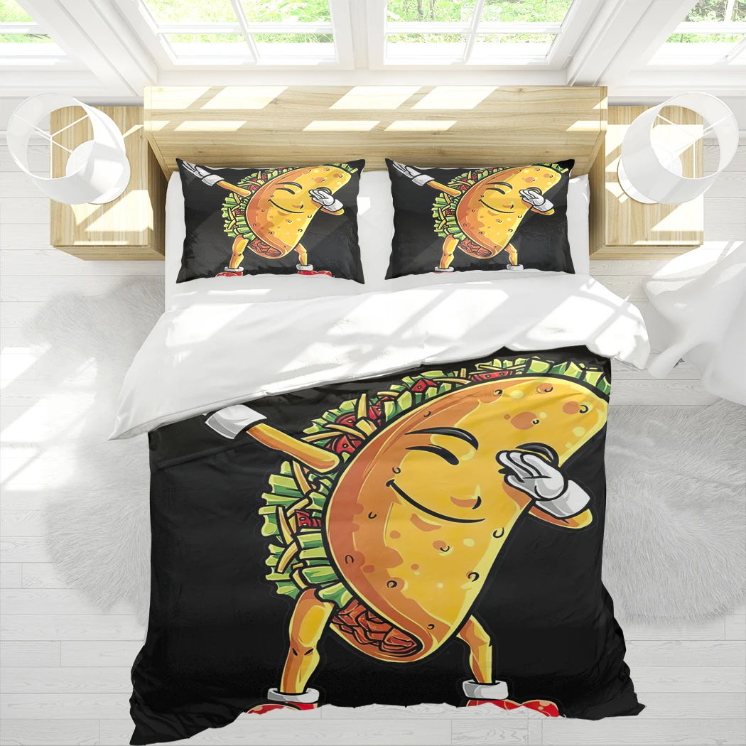 

Pancakes 3D Printed 3pcs Bedding Set Duvet Cover Cover Set Home Textiles