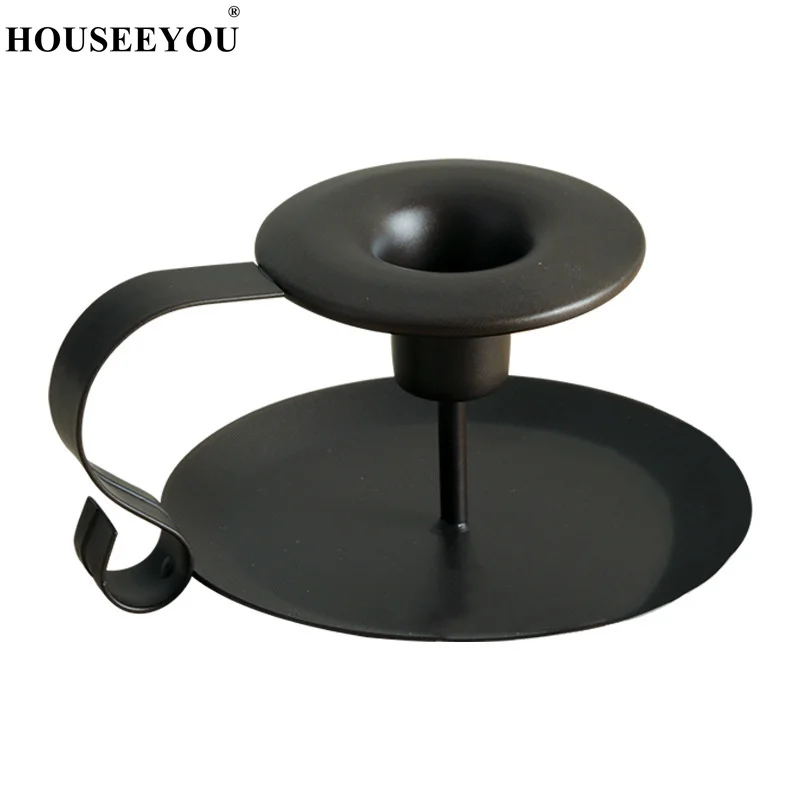 Подсвечник Железный в европейском стиле подсвечник винтажном ретро