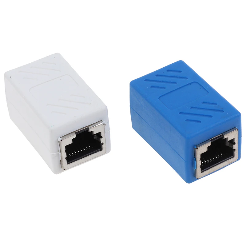 Соединительный адаптер RJ45 1 шт. для Cat7/6/5E 8P8C Сетевой удлинитель кабеля