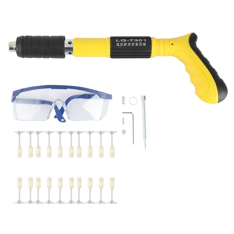 

Manual Steel Nails Tool Set for Cement Wall Wire Slotting Device Decoration Tools Rivet Tool Concrete Wall Anchor