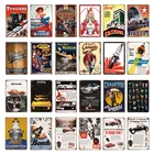 Оловянные знаки для автомобиля, металлический налет, Ретро знаки для украшения бара, гаража