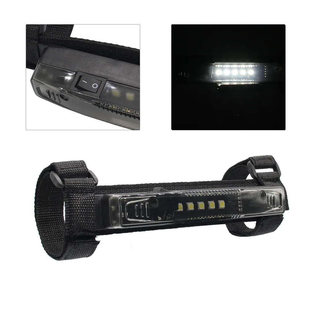

Motorcycle Modification Accessories For UTV ATV Polaris RZR Golf Car Dome Light LED Bar Bumper Light
