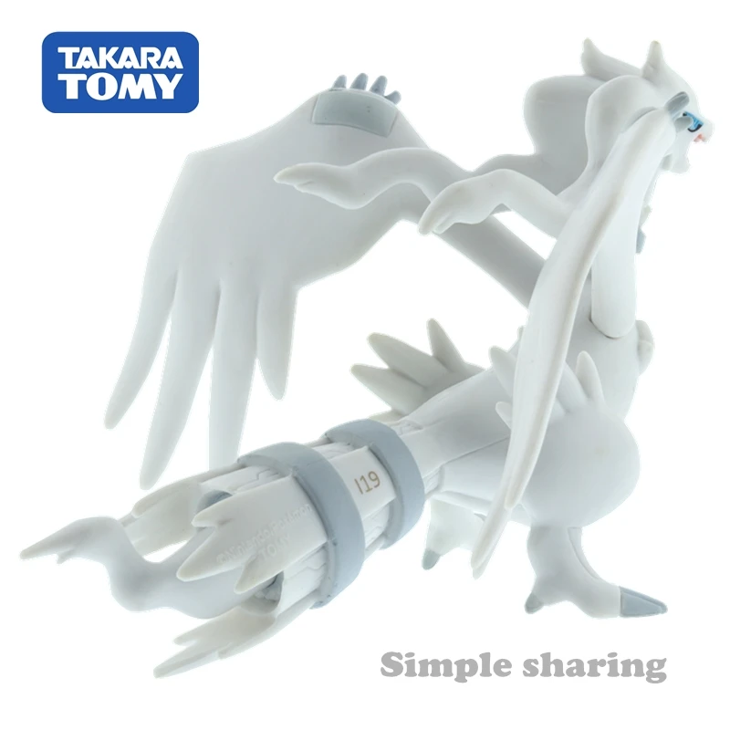 Фигурки покемонов Takara Tomy Tomica monклей Ex Reshiram Ml08 литые миниатюрные детские игрушки