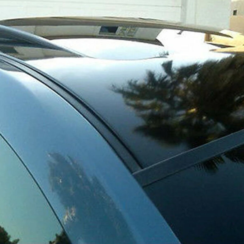 Рама наклейка Sunroof для автомобиля 135*30 см глянцевая черная Солнцезащитная пленка