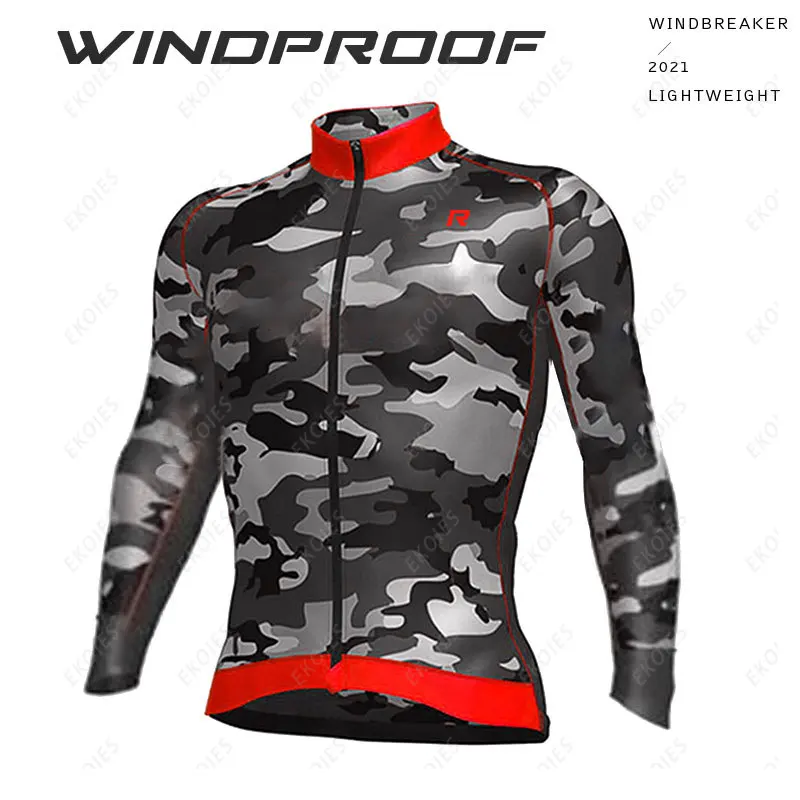 Мужская велосипедная одежда 2022 уличная легкая ветровка с длинными рукавами
