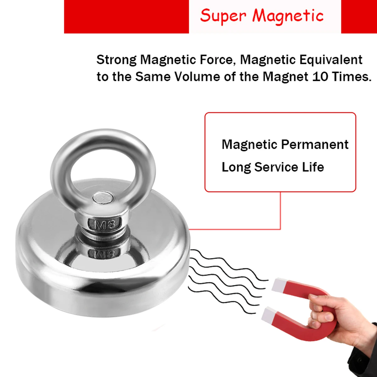 Сильный неодимовый магнит 500 кг диаметр 80 мм|Магнитные материалы| |