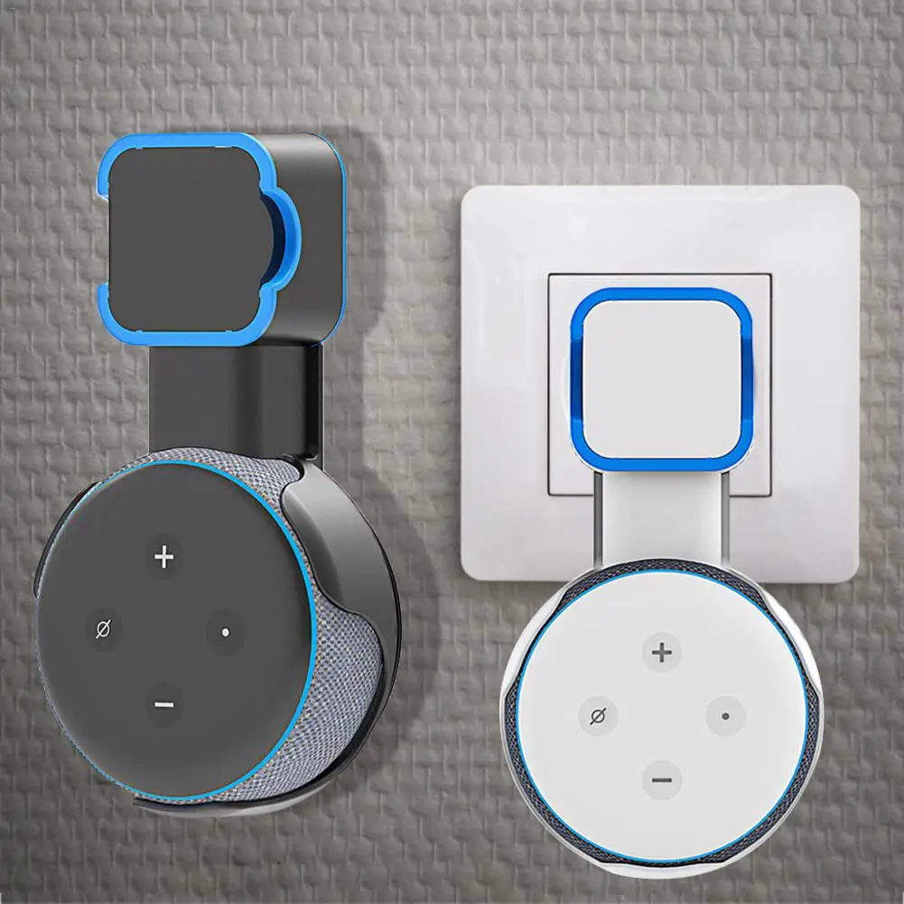 Настенное крепление Вешалка-держатель кронштейн для Amazon Alexa Echo Dot 3-го поколения и