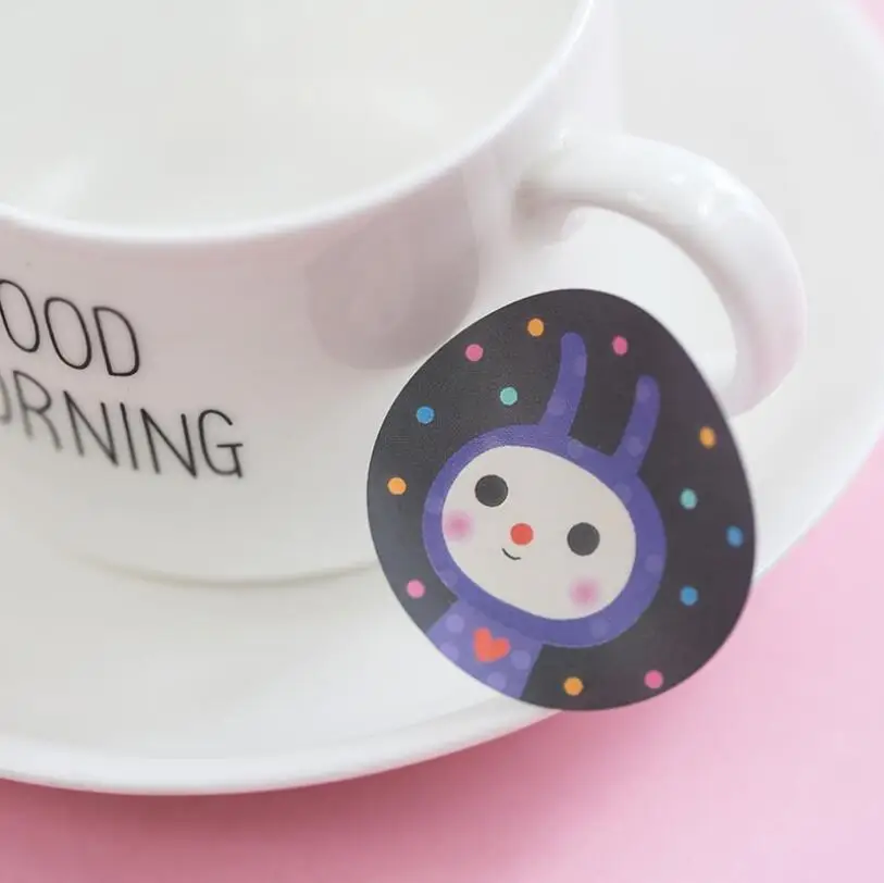 18 наклеек в виде мультяшного кота | Канцтовары для офиса и дома