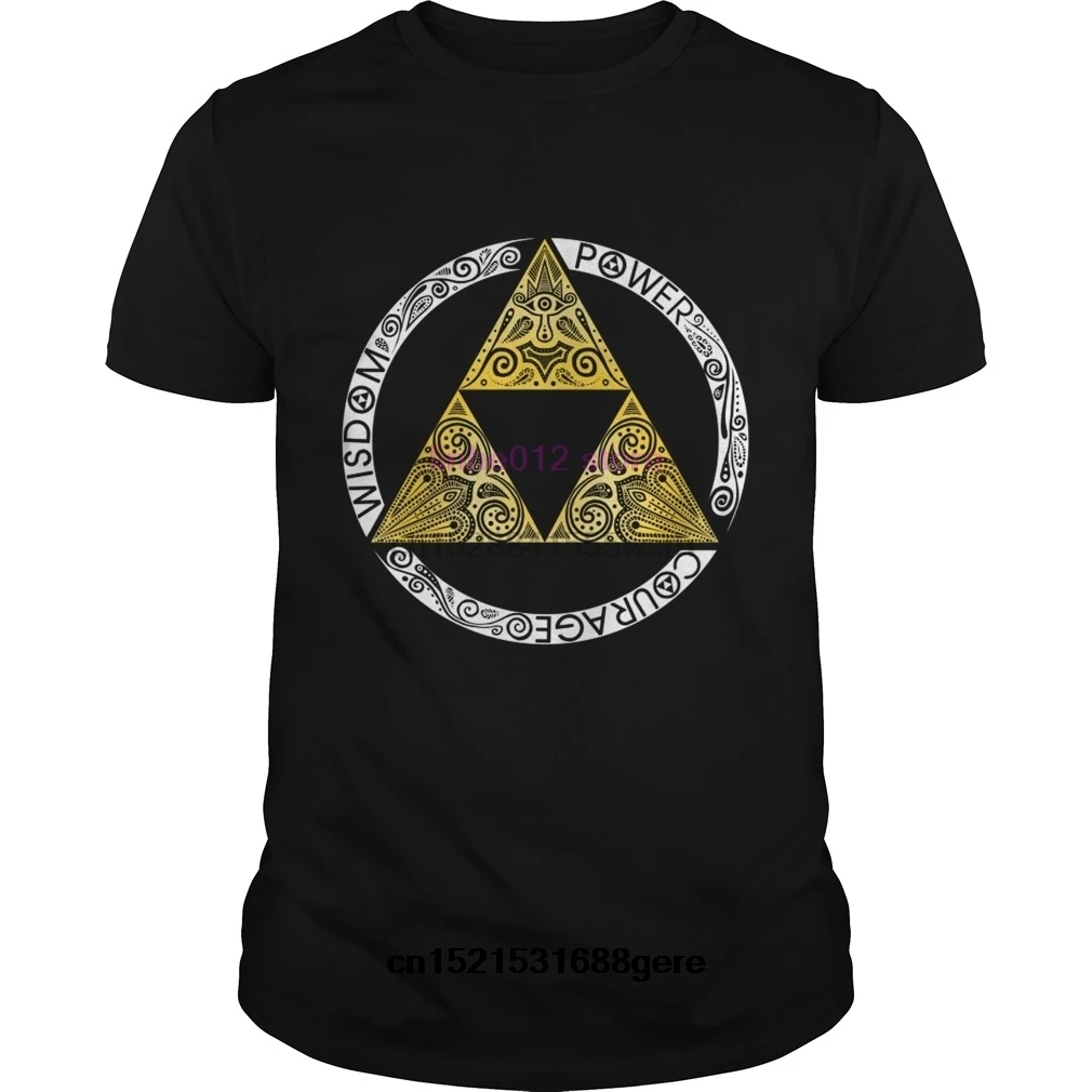 2019 забавная футболка легенда о Зельде Triforce Футболка мужская футболка|Мужские