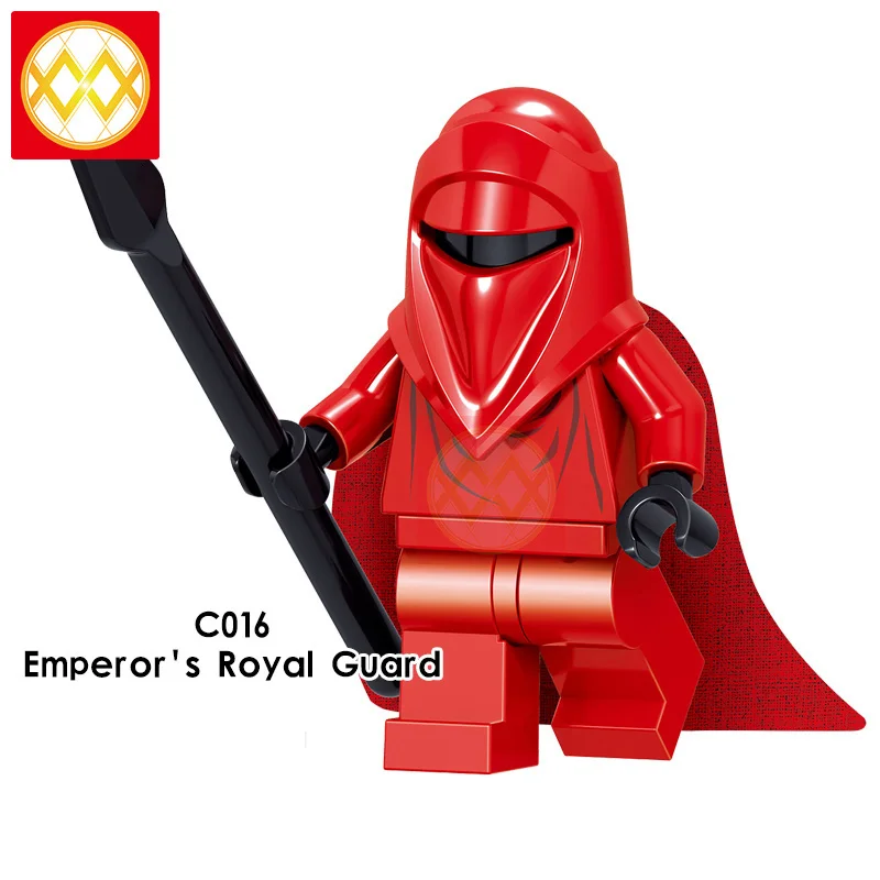 WM411 Scout Troopers Одиночная распродажа Дарт Реван йода красная гвардия Дарт набор Вейдера строительные блоки модели Кирпичи Игрушки - Цвет: Коричневый