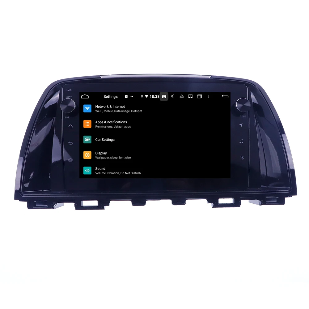 

Car DVD carGPS Navigation Auto Radio Stereo Video Multimedia Player HeadUnit Android10.0 4+128G For Mazda Atenza 2015 Carplay
