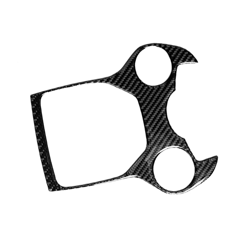 

Для Alfa Romeo Giulia Stelvio 2017-2019, панель переключения передач из углеродного волокна, Мультимедийные кнопки, рамка, наклейка, украшение