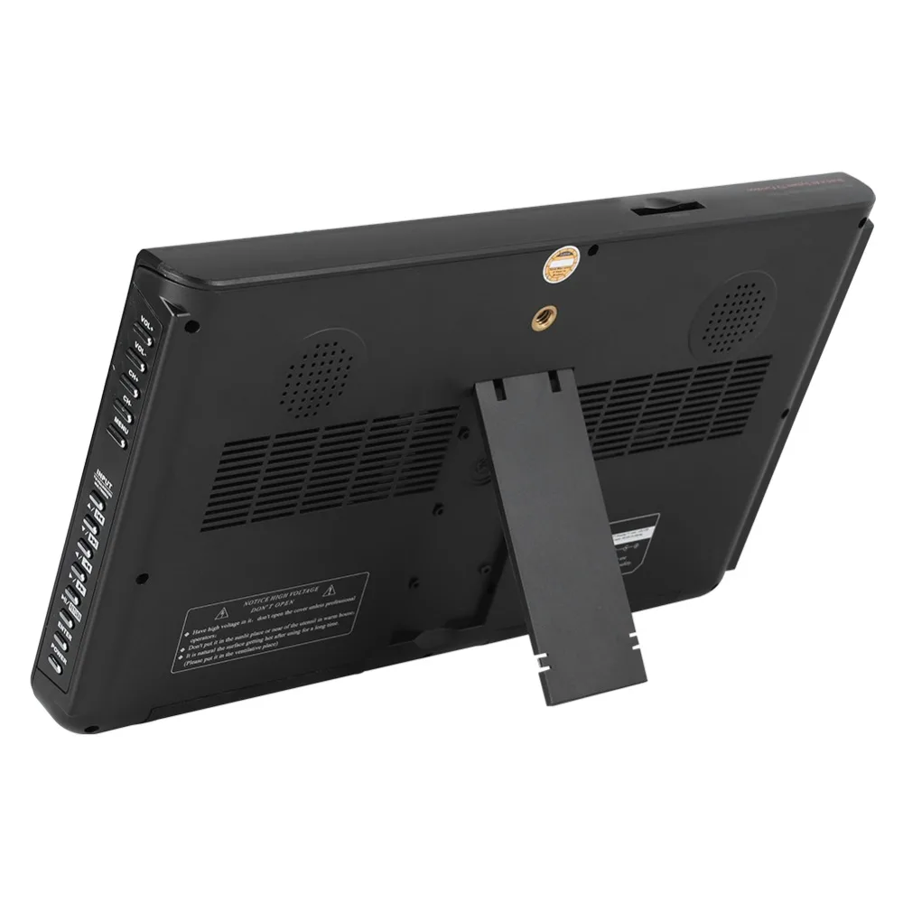 10 дюймов DVB T T2 16:9 Портативный TFT LED HD цифровой аналоговый Цвет ТВ телевизионный
