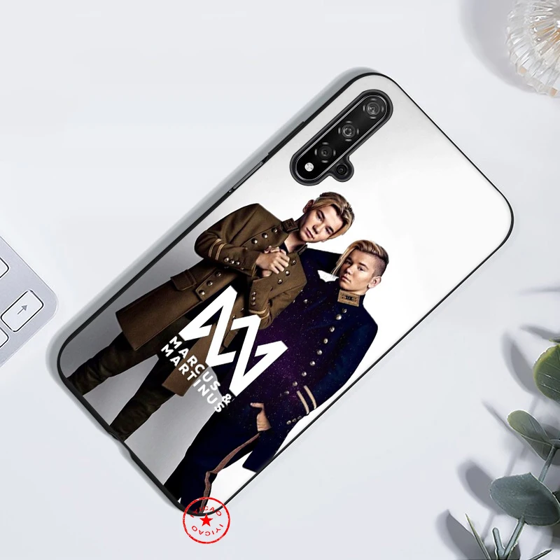 IYICAO Marcus &amp Martinus Soft Case for Huawei Honor 20 10 9 9X 8X 8C 7X 7C 7A 6A Lite Pro View Note Silicone |