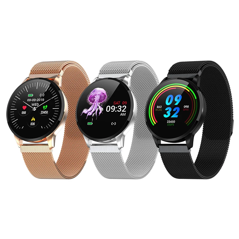 

2019 New Fitness Smart Watch Women Running Heart Rate Monitor Bluetooth Pedometer Touch Intelligent Sports Smartwatch Women Men