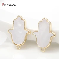 2020 new hamsa charm pendant for diy earrings necklace jewelry making accessories designer charms
