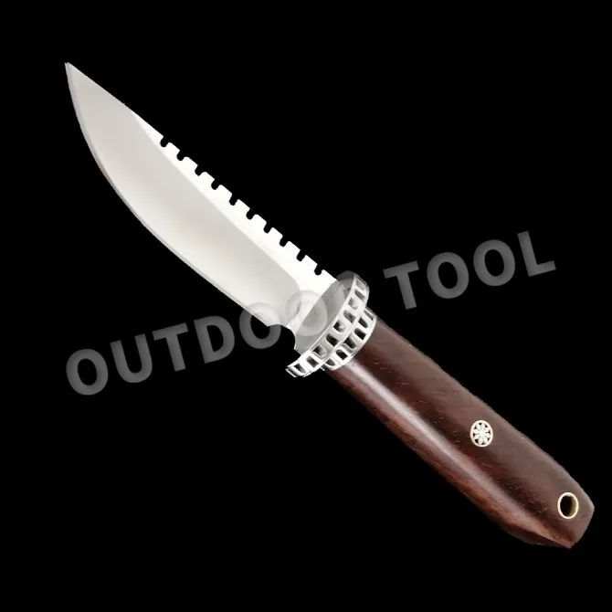 Нож Balde 8CR13MOV с фиксированным лезвием охотничий Клинок деревянной ручкой для