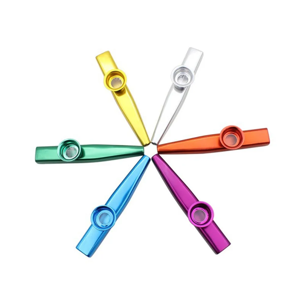 Metallo kazoo Armonica A Bocca Flauto Bambini Partito Musicale Strumento металлический казу рот орган рот флейта