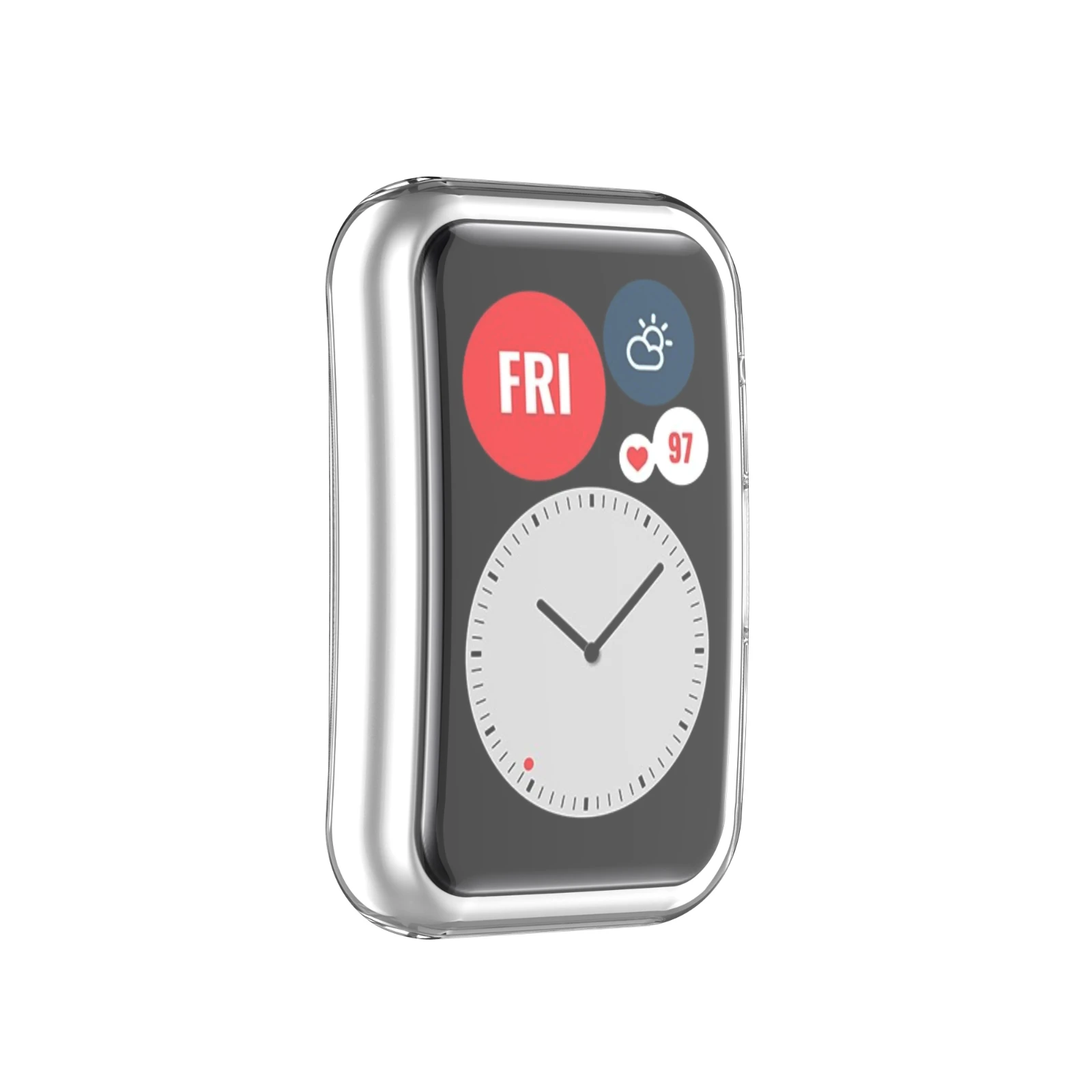 

Strap For Huawei Watch Fit Band For Huawei Smart Watch Fit 2020 Strap With TPU Soft Protective Cover Full Screen Protector Case