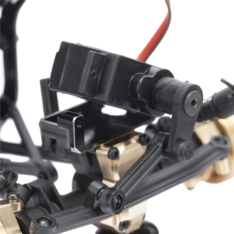 

Metal Steering Gear Fixed Mount Spare Parts for 1/24 Axial SCX24 90081 RC Car Crawler Accessories