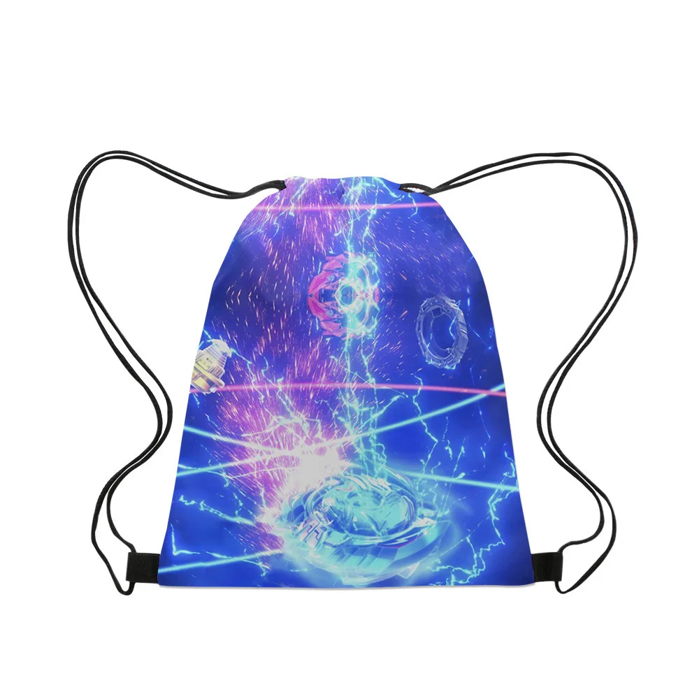 Новинка 3D сумка с рисунком Beyblade Burst Evolution draw string модный портативный букет из