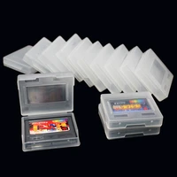 clear game cartridge box cases for snk neo geo pocket color ngpc plastic game card catrage storage