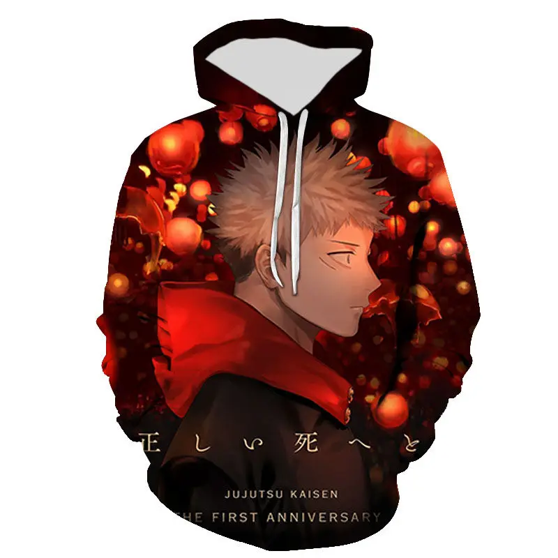 

Hoodies Casual Jujutsu Kaisen Fashion Men Women Children 3D Printed Sweatshirt Streetwear Boy Girl Kids Cool Pullover Tops