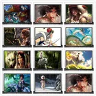 Набор для алмазной вышивки сделай сам, картина с мотивом аниме, Принцесса Мононоке, мультяшная мозаика, Набор для вышивки крестиком, домашний декор, подарок