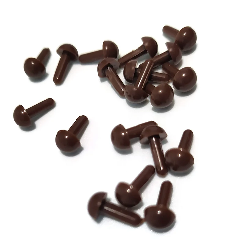 

20Pcs/Bag DIY Doll Toy Eyes Coffee Plastic Safety Eyes Puppets Doll accessories Wholesale