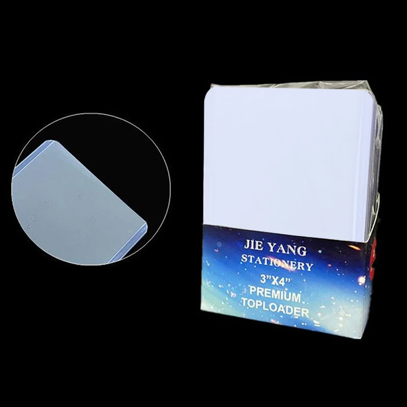

25Pcs 35PT Ultra Transparent Toploader Card Holder Card Sleeves for Star CARD